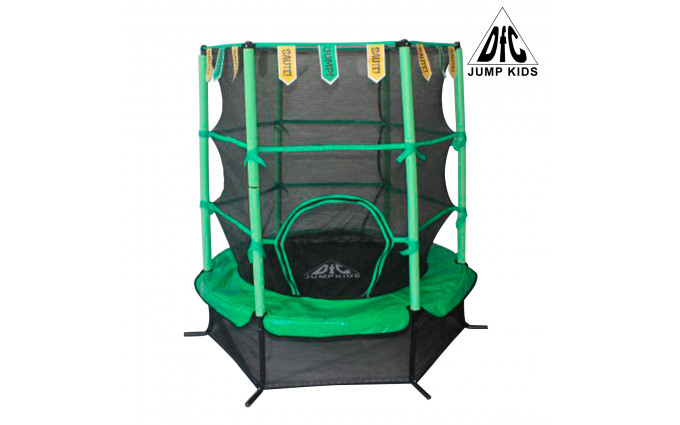 Батут DFC JUMP KIDS 55" зеленый