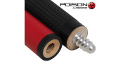 Кий Poison VX⁴ Jump Red and Black GTX™ Grip 2PC Пул 7,5oz