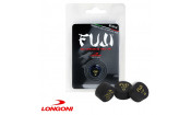 Наклейка для кия Longoni Fuji Black ø14мм Medium 1шт.