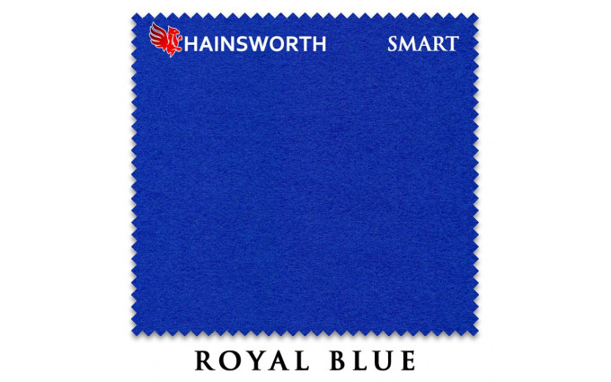 Сукно Hainsworth Smart Snooker 195см Royal Blue