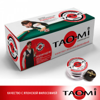 Наклейка для кия TAO-MI 13мм, Medium с фиброй 30шт